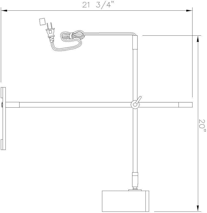 Z-Lite 814TL-MB Calumet Table Lamp, 1-Light 35 Watts, Matte Black