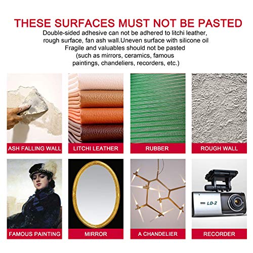 100 PCS Adhesive Replacement Kit Double-Sided Foam Tape High Bond Dots Conformable Acrylic Glue Strong Pad Mounting Tape Adhesion for Wall Surface Balloon Leather Rubber Mirror Face, White