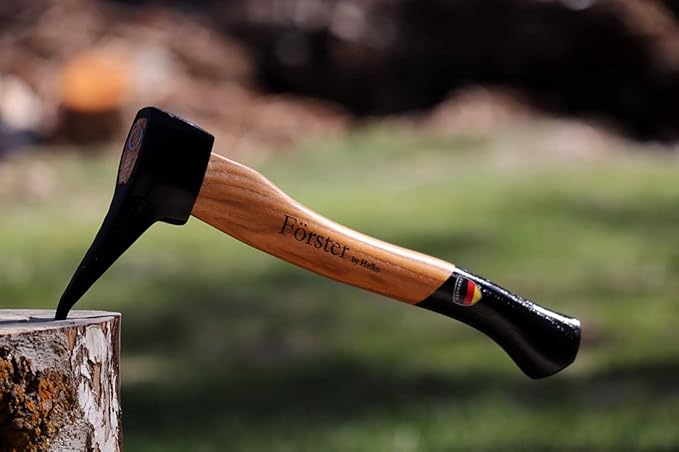 1844 Helko Werk Germany Förster 7 Piece Set - 1 x Hatchet - 1 x Light - 1 x Medium - 1 x Heavy Felling Axes - 1 x Fireman's Hatchet - 1 x Sappi - 1 x Splitting Maul (Förster Axe Set)