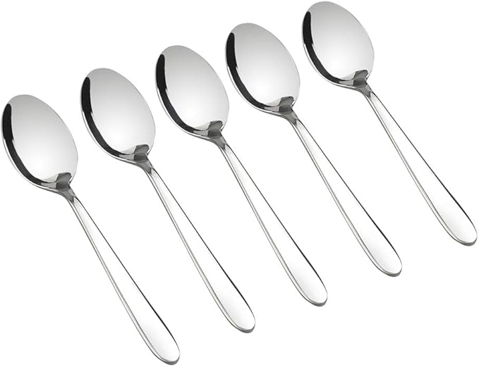 Kekow 12-Piece Stainless Steel Dessert Spoons