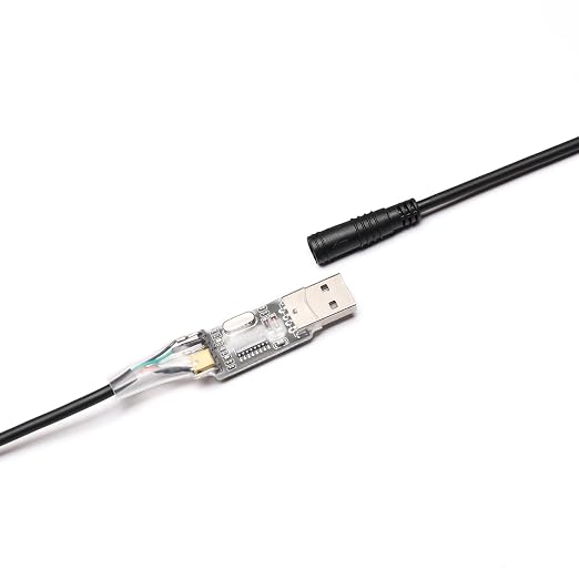 USB Programming Cable for Bafang BBS01 BBS02 BBSHD and BBS01B/BBS02B Motor with UART Protocol - 39in (100cm) Length