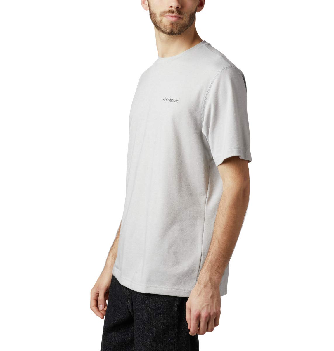 Columbia Men's Thistletown Park Crew, Cool Grey Heather, Large