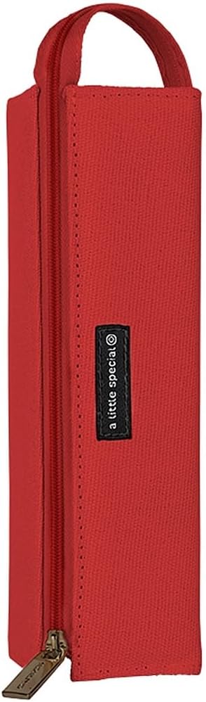 KOKUYO Square Pencil Holder DuPont (Canvas, Red)