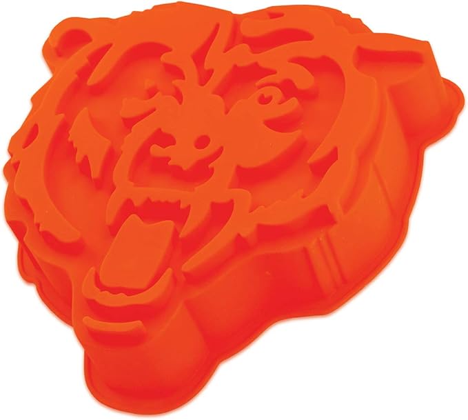 Masterpieces Game Day - NFL Chicago Bears Silicone Cake Pan - Dishwasher Safe Mold