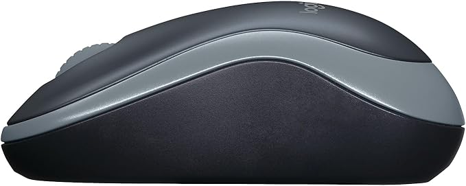 Logitech M185 Wireless Mouse, Silver