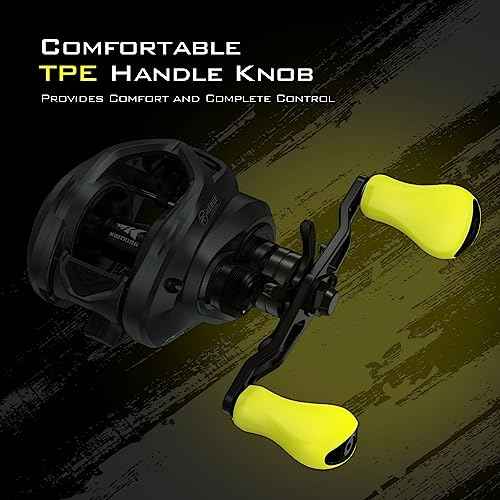 KastKing Skeet Reese Icon Baitcasting Reels - AutoMag Dual Braking System Fishing Reel, 7oz Lightweight Aluminum Frame,17.6 Lb Carbon Drag,11 + 1 Stainless Steel BB,7.2:1 Gear Ratio, TPE Handle Knobs