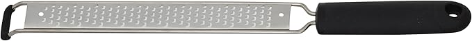 Winco 17" Black Zester Grater Anti-slip Handle