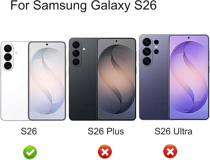 2 Pack for Samsung Galaxy S26 Matte Privacy Screen Protector Anti spy Anti Glare Anti blue Light Film Gradient Blue 6.3 inch