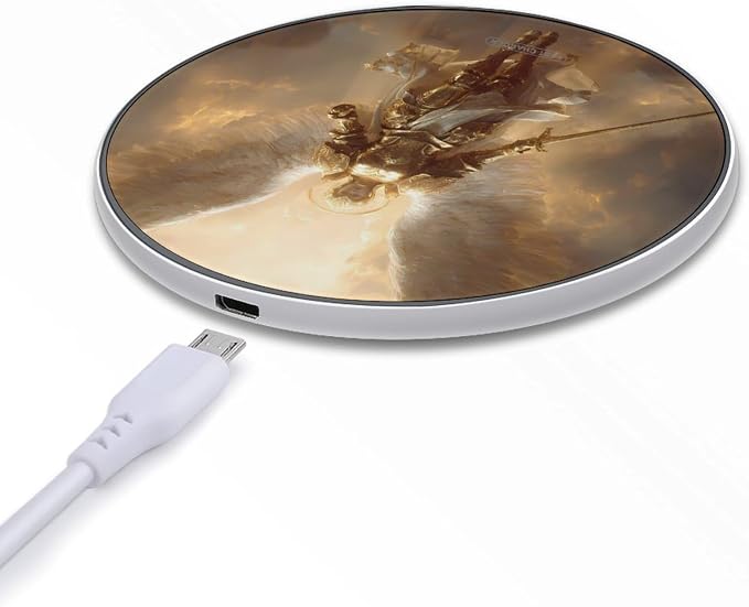 Heavenly Guardian Archangel Wireless Charger Portable Charging Pad | LightweightAll Smartphone