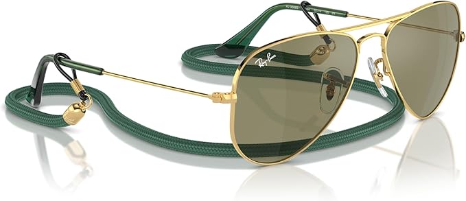 Ray-Ban Junior Kids' Rj9506s Metal Aviator Sunglasses