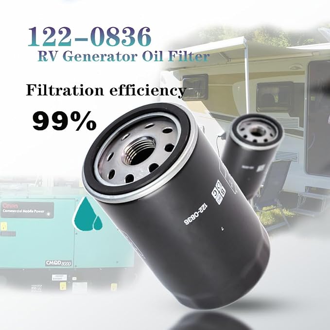 ZHRANXZ122-0836 & 140-3116 Oil Air Filter Kit