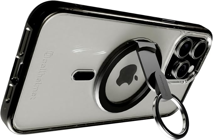 MagSafe Compatible Snap Ring Stand - Onyx Black | cellhelmet