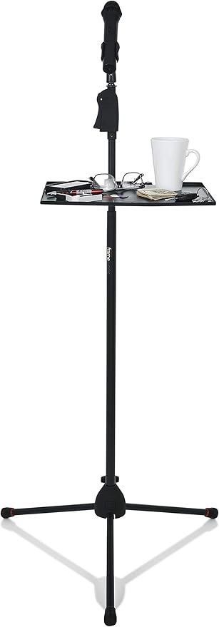 Gator Frameworks GFW-SHELF1115 Microphone Stand Accessory Tray - Large