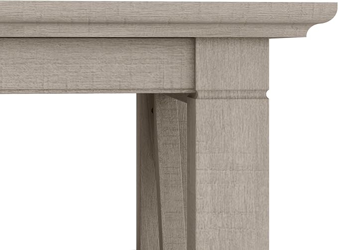 Bush Furniture Coffee Table with Storage with Aged Bronze Hardware | Key West Collection Center Counter for Living Room | 47Wx24Dx18H