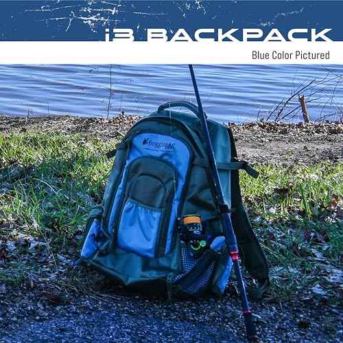 Frogg Toggs i3 Fishing Backpack, Tackle Storage, Includes 3-3600 Bait Trays