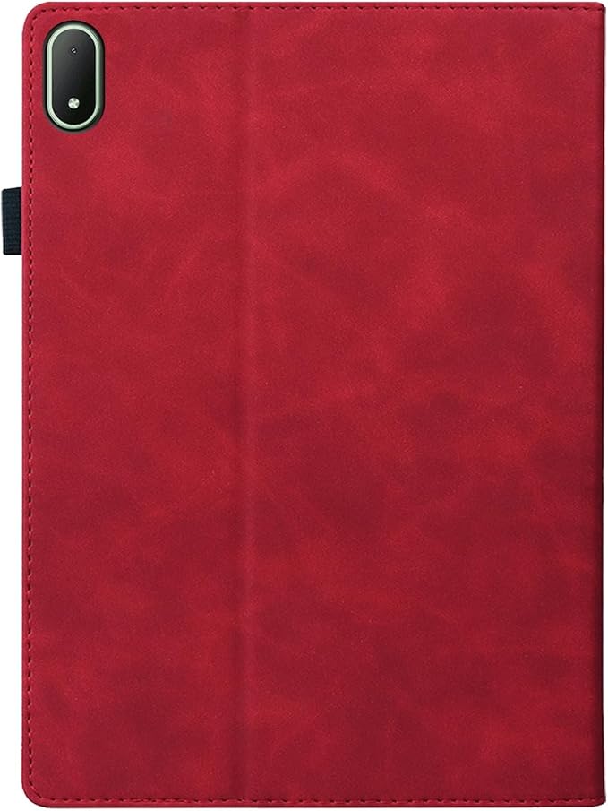Shockproof Case for OnePlus Pad 3 / OnePlus Pad 2 Pro 13.2 inch Released 2025 - Retro PU Leather + TPU Hybrid Protective Cover with Anti-Slip Grip Strap & Card Slots -Black