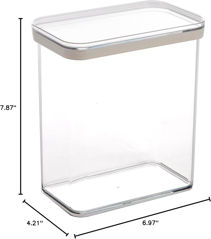 BINO | Food Storage Containers, 3.8 Qt/3.6 Liter - 20 Pack | THE SNAP+ COLLECTION | Airtight Food Storage Containers with Lids | Pantry Organization | BPA-Free | Containers for Organizing