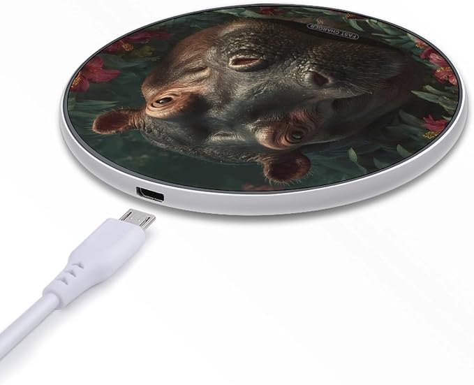Hippo Wireless Charger Portable Charging Pad | LightweightAll Smartphone