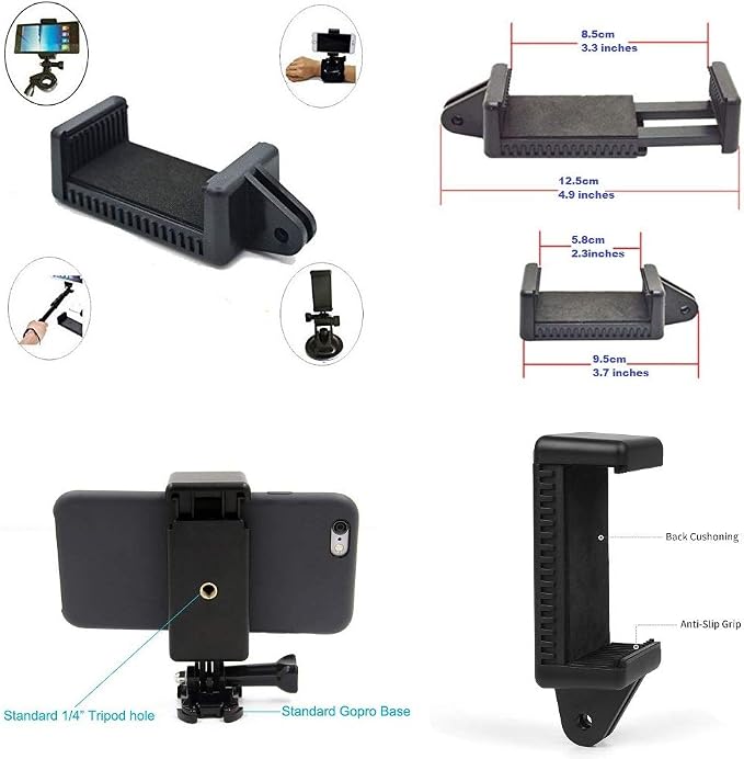 2in1 Wall Phone MountOverhead Camera Mount for iPhone Samsung Live StreamingBakingCraftVideosOnline Lessons