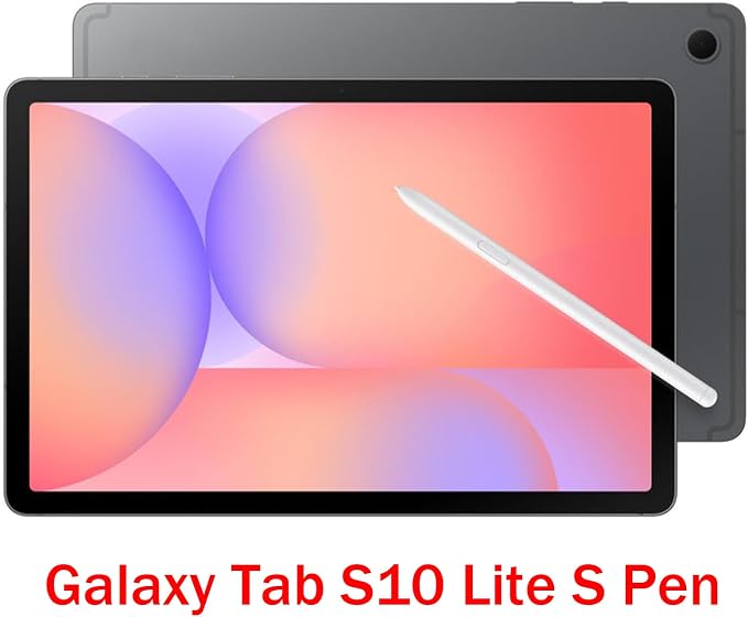 Galaxy Tab S10 Lite Stylus Pen for Samsung Galaxy Tab S10 Lite S Pen Replacement for Samsung Galaxy Tab S10 Lite S Pen + Free 5 Tips (White)