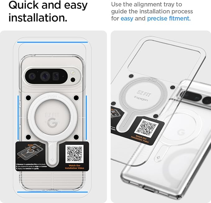 Spigen for MagSafe Ring Plate for Phone Case Wireless Charging Adapter | For iPhone 17/16/15/14/13/12/11 Samsung Galaxy S26/S25/S24/Z Fold/Z Flip 8/7 Google Pixel 10/9 Series & More - Black