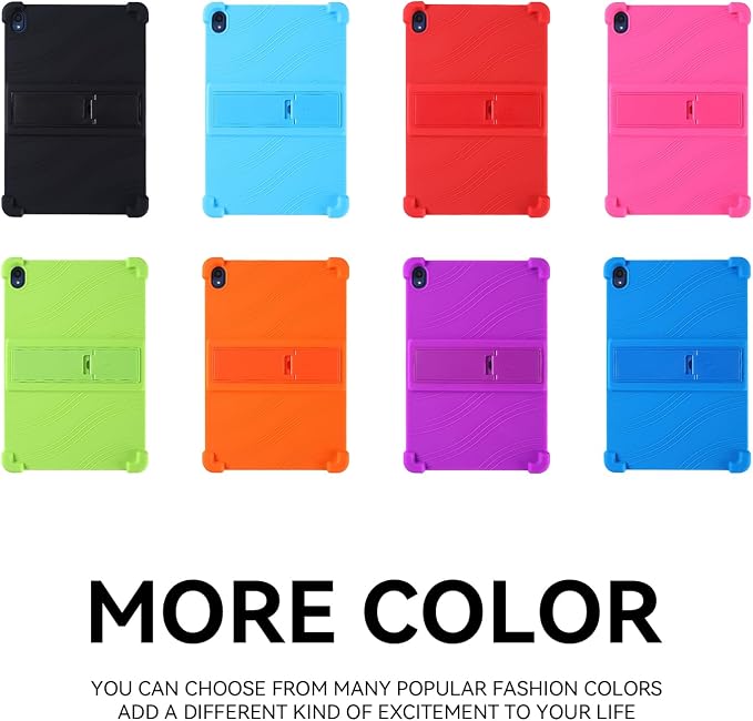 Case for Walmart ONN 10.1 Tablet Cover Gen 4 2024 Tablet(Model:100135925)Kids Friendly Soft Silicone Adjustable Stand Cover for Onn 10.1 inch Tablet Case 2024 Model Tablet (Blue)