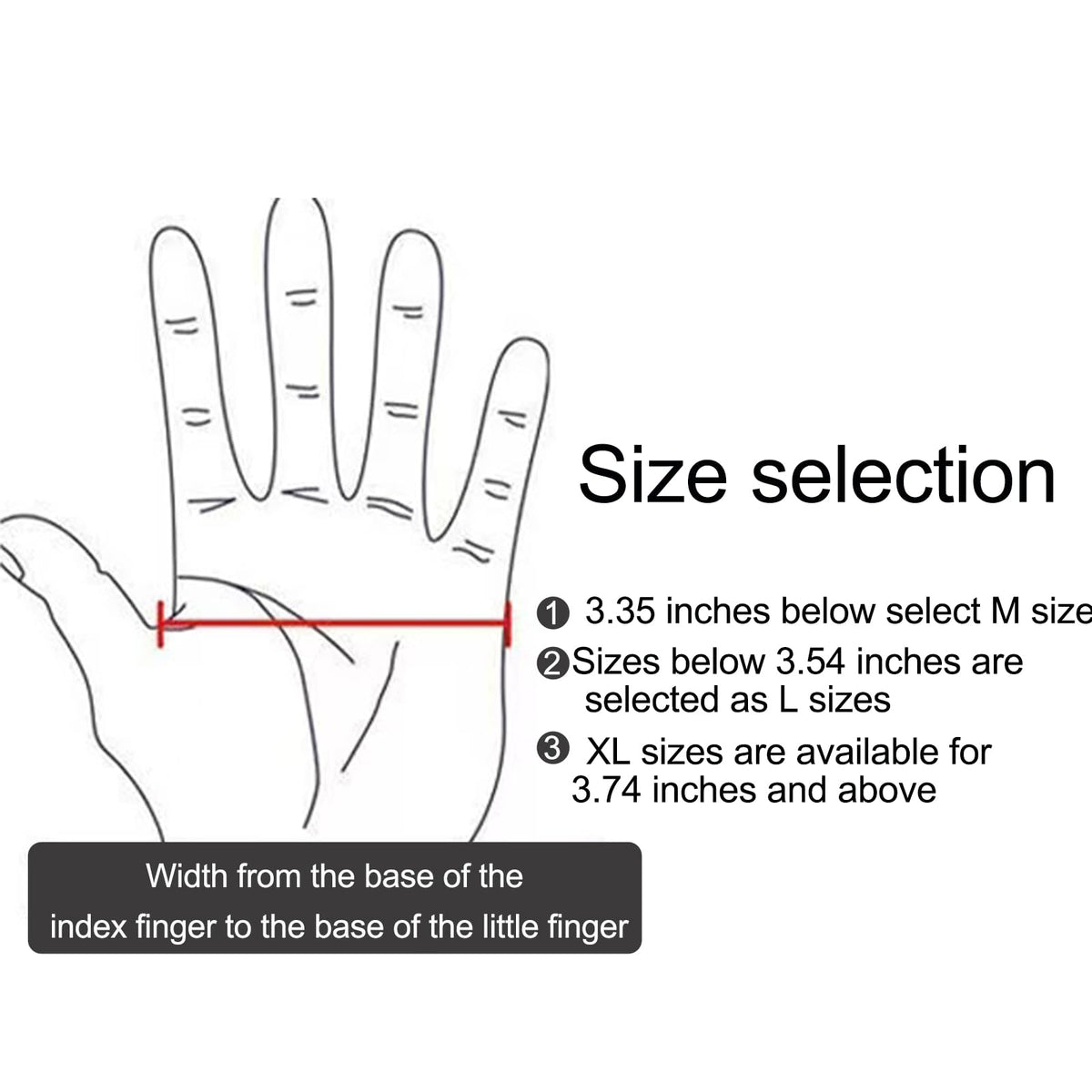 KURUGEILI Archery Glove Three Finger Protector with Leather Pad Shooting Hunting 3-Finger Guard for Youth Adult Man Woman and Beginner Protective Gear Accessories-M