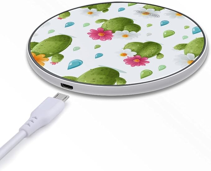 Cactus Wireless Charger Portable Charging Pad | LightweightAll Smartphone