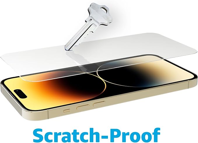 Casely Screen Protector for iPhone 17 Pro Max iPhone 16 Pro Max | Premium Tempered Glass Screen Protector