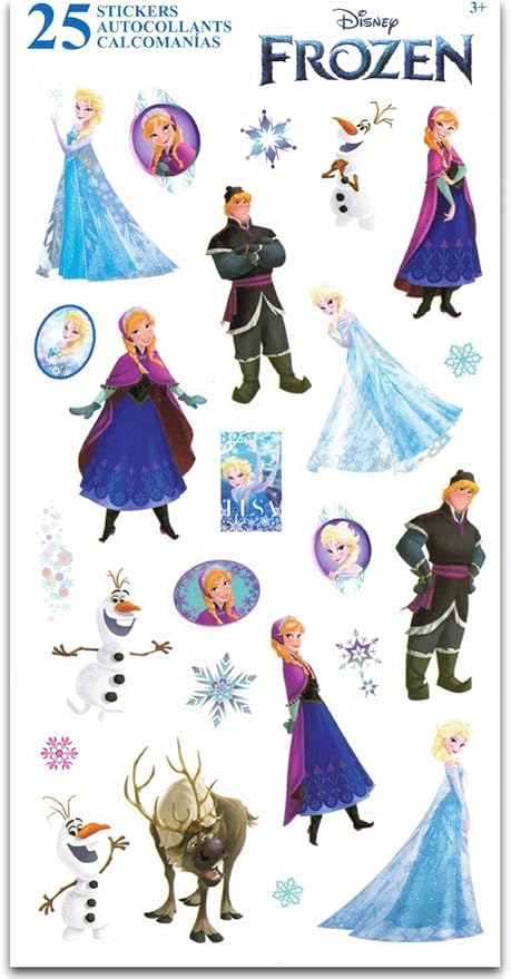 Disney Frozen Backpack and Lunch Bag Set - Bundle with 16” Elsa & Anna School Bag, Lunch Box, Water Bottle, Stickers, More | Frozen Backpack and Lunchbox