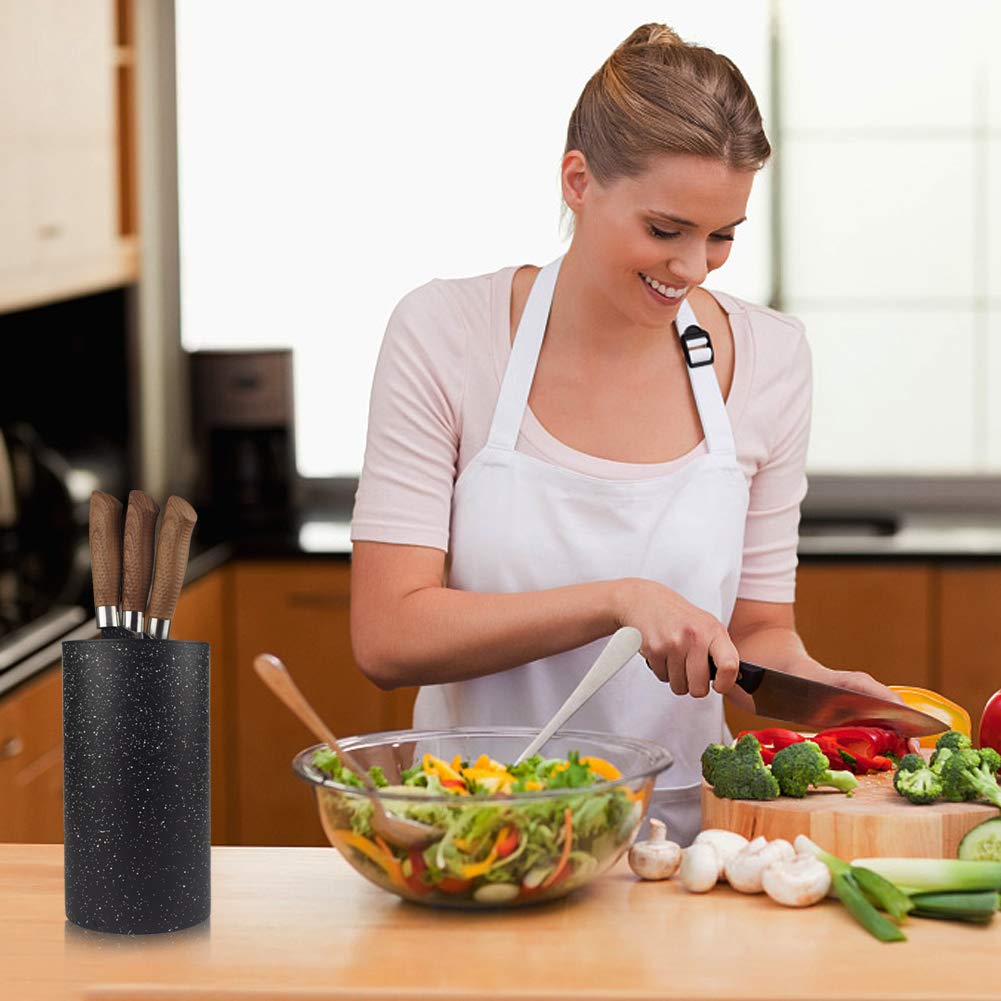 Toosbuc Universal Knife Block Without Knives for Kitchen Countertop