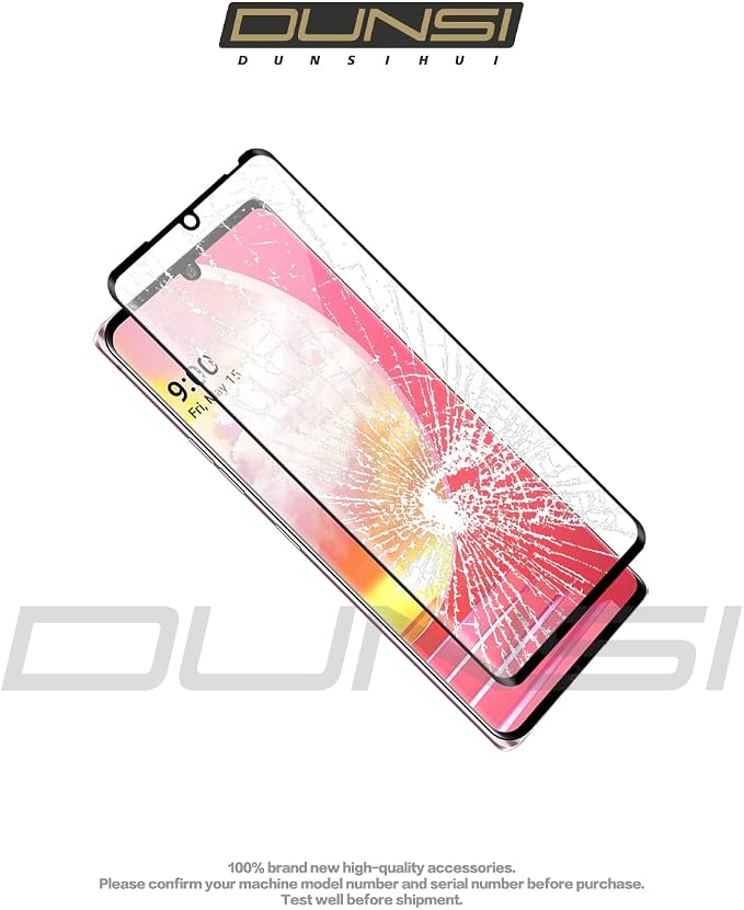 DUNSIHUI 3 Pack Screen Protector for L-G G9/VELVET 5GAnti-Scratch 9H Hardness Full Coverage For L-G G9/VELVET 5G Black Edges Silk Print Tempered glass Protector Film.