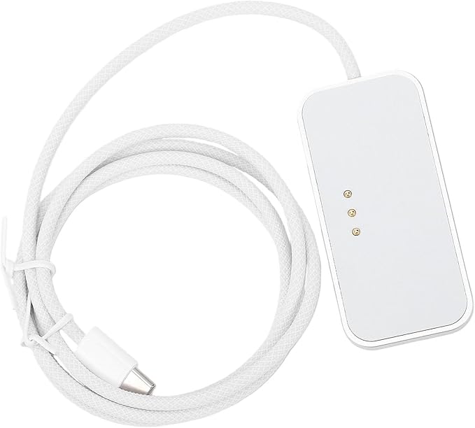 ciciglow 35W Fast Wireless Charging Pad for Pro 13 Inch Magnetic Adapter Slim and Portable for OntheGo Users Aluminum Alloy Silver (1m)