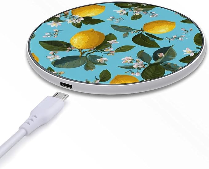 Lemon Wireless Charger Portable Charging Pad | LightweightAll Smartphone