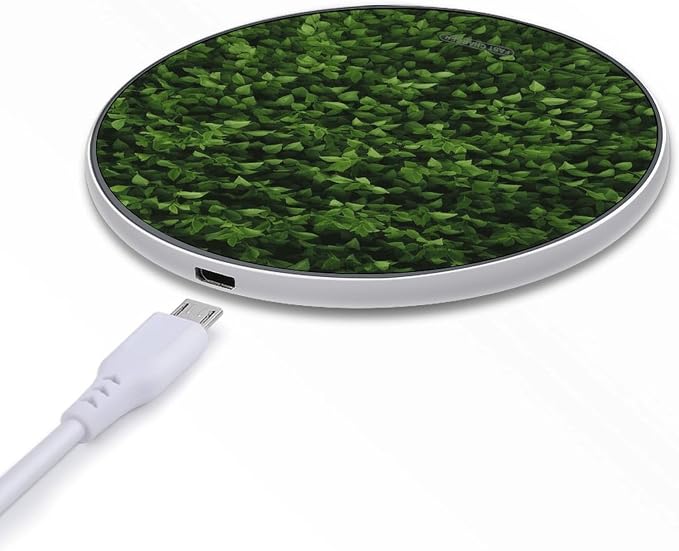 Hedge Wireless Charger with Aluminum Alloy Frame Qi Certified Fast Wireless Charging Pad 10W Charging Station Portable Phone Charger for All Wireless Charging Phone