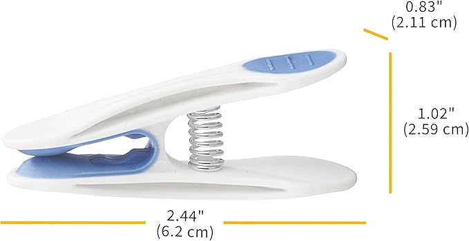 Whitmor Soft Touch Clothespins - Set of 24