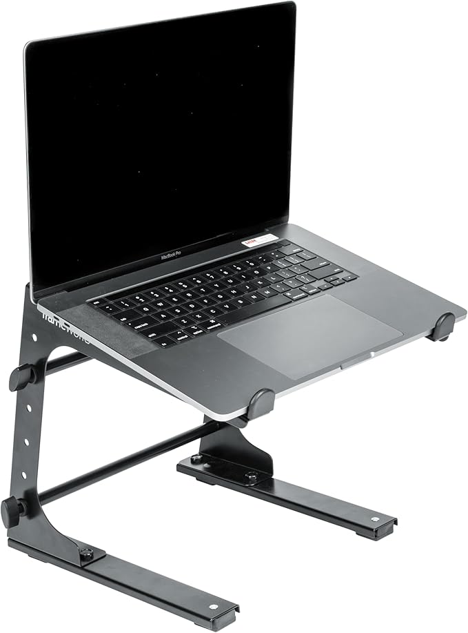 Gator Frameworks Portable Desktop Laptop/DJ Controller Stand with Fixed Height, (GFWLAPTOP1000)