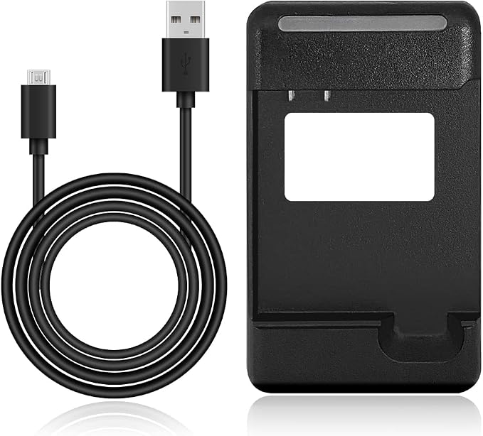 Quick Charging Home Multi Function Portable USB/AC Battery Charger Micro USB Data Sync Cable(3ft) Compatible with LG Optimus 2X P990