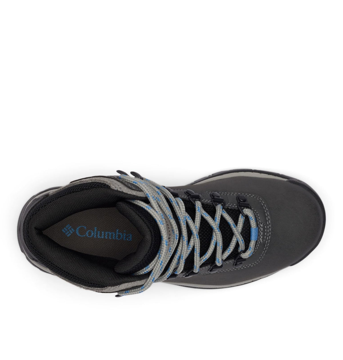 Columbia Womens Newton Ridge Lightweight Waterproof Hiking Boot, Quarry/Cool Wave, 9