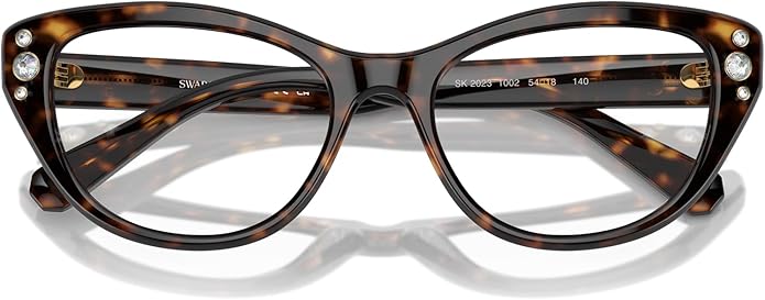 Swarovski womens Sk2023 Cat Eye Prescription Eyewear Frames