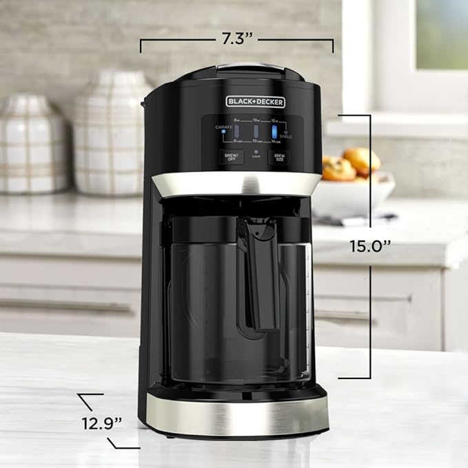 BLACK+DECKER Single-Serve & Carafe Coffee Maker