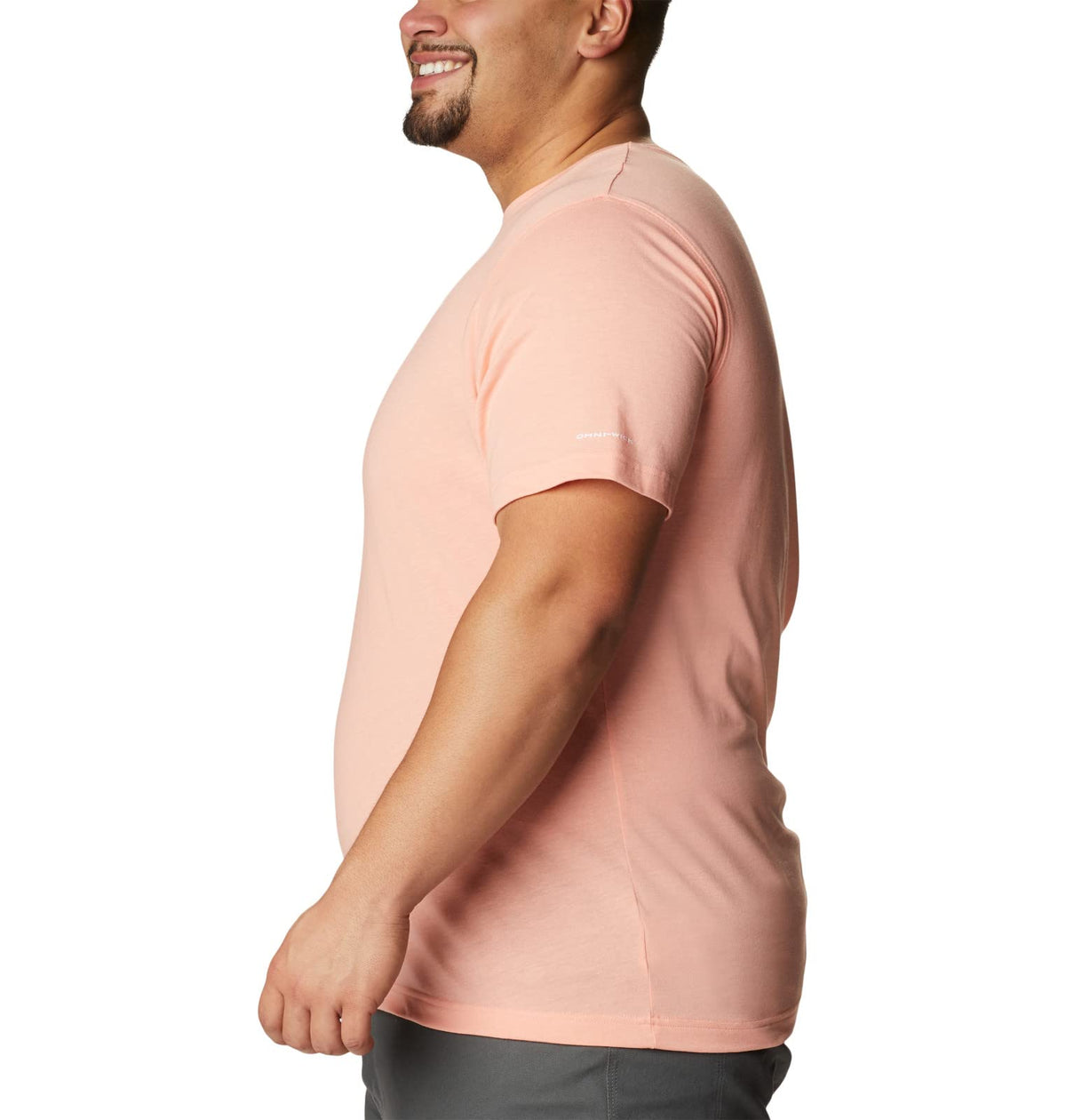 Columbia Men's Thistletown Hills Short Sleeve, Coral Reef Heather, Small