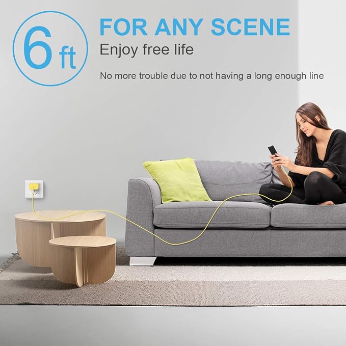 iPhone Charger Fast Charging 3+3Pack 20W USB C Charger with Lightning Cable | For iPhone 14/13/12/11/Pro/Pro Max/Mini/Xs Max/XR/X iPad