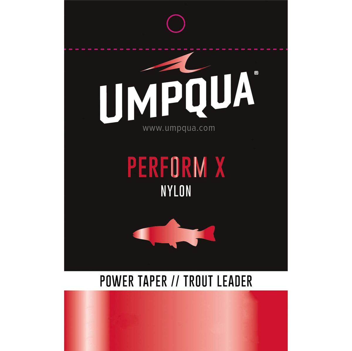 Umpqua Perform X Power Taper Trout Nylon Leader 4X 9 ft 3 Pack