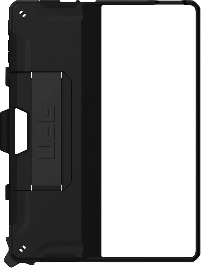 URBAN ARMOR GEAR UAG Designed for Microsoft Surface Pro 13 12/11 Edition Case with Built-in Kickstand & Pen Holder Compatible with Type Cover Keyboard Rugged Protective Cover Metropolis Black