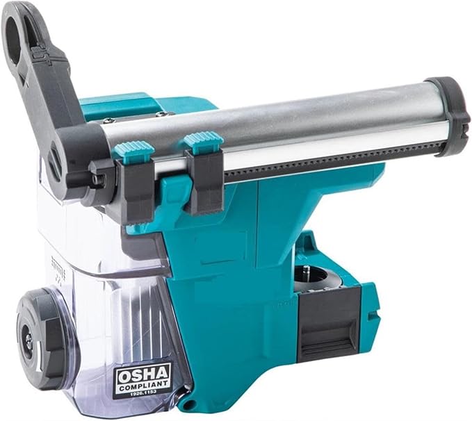 Dust Extractor Attachment HEPA Filter Cleaning Mechanism Concrete Dust