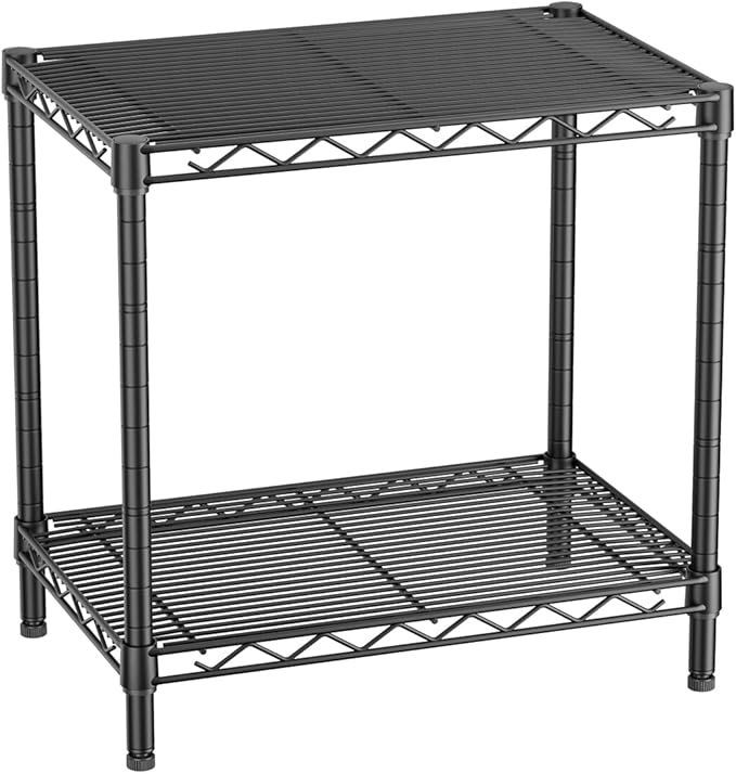 SINGAYE Shelf Closet Wire Shelving:Adjustable Metal Unit for Laundry Room Organization Bathroom Kitchen Home Storage Small Pantry Rack Shelves