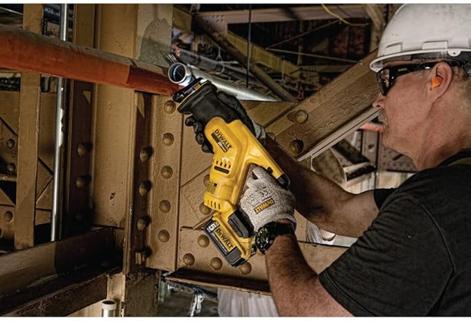 DEWALT 20V MAX Cordless Reciprocating Saw, Compact, Variable Speed, LED Light, Bare Tool Only (DCS387B)