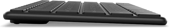 Microsoft Designer Compact Keyboard - Matte Black. Standalone Wireless Bluetooth Keyboard. Compatible with Bluetooth Enabled PCs/Mac