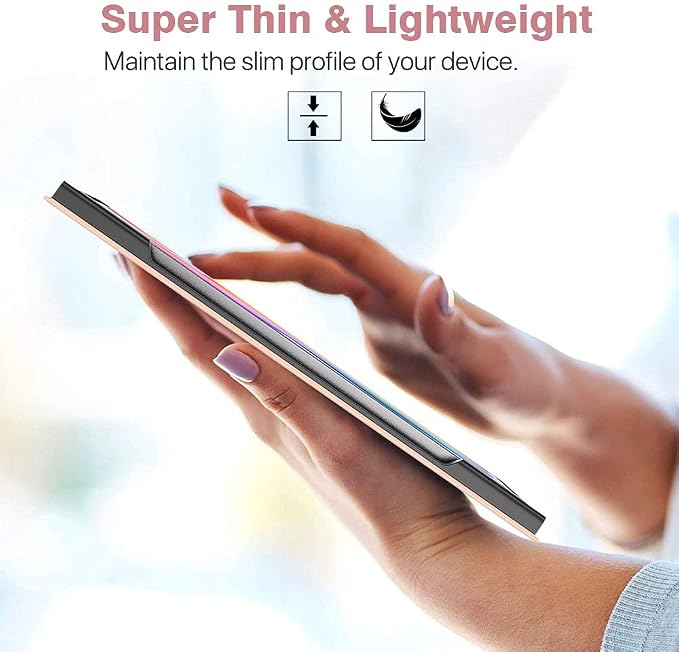 TiMOVO Magnetic Case for Samsung Galaxy Tab S6 Lite 10.4'' Tablet - Black | Strong Magnetically Attached Ultra Slim Lightweight Support Auto Wake/Sleep